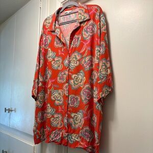 Z Supply oversized shirt dress - size medium